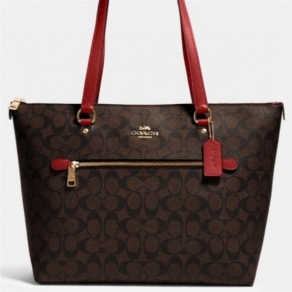 Coach Gallery Tote Shoulder Bag - Picture 6 of 8